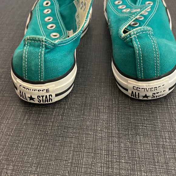 Converse all stars low top sneakers turquoise aqua 7 - Picture 7 of 10